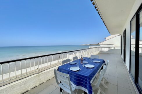 1ère ligne mer La Parée - Maison familiale 4 chambres - 140m² de terrasse vue mer - WIFI