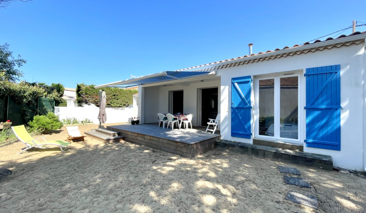 200m bord de mer - Agréable maison familiale 3 chambres avec jardin clos et belle terrasse en bois // Accès WIFI