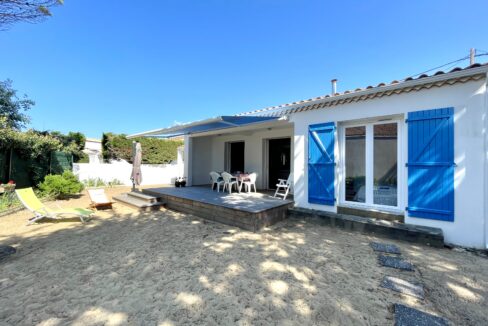 200m bord de mer - Agréable maison familiale 3 chambres avec jardin clos et belle terrasse en bois // Accès WIFI