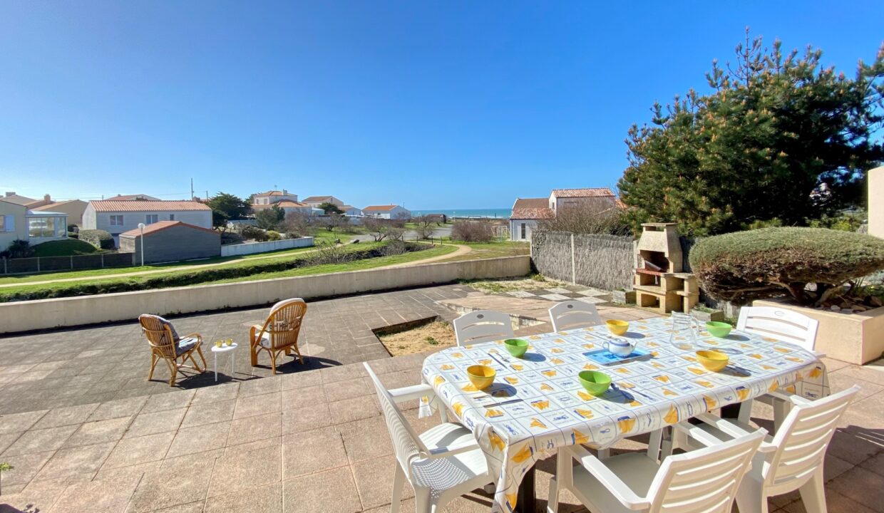 LA SAUZAIE - MAISON SITUEE A 400M DE LA PLAGE - TERRASSE DE 100M² AVEC VUE MER - Animaux bienvenus !