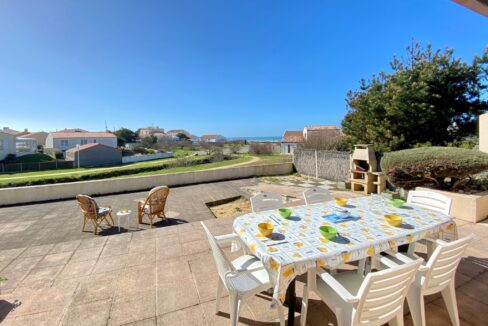 LA SAUZAIE - MAISON SITUEE A 400M DE LA PLAGE - TERRASSE DE 100M² AVEC VUE MER - Animaux bienvenus !