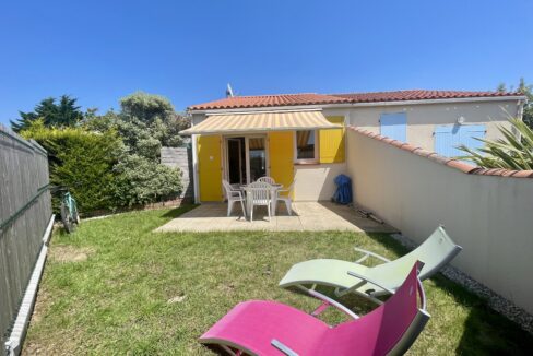 Maisonnette 2 chambres (6 couchages) avec jardinet