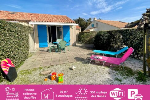 RESIDENCE LE GRAND LARGE - PISCINE ext. CHAUFFEE ET TENNIS COLLECTIFS - 300M DE LA PLAGE A PIED - Accès WIFI