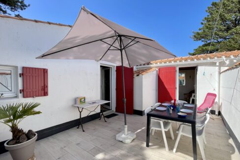 LES FERMES MARINES - TYPE 3 - PISCINE CHAUFFEE ET TENNIS COLLECTIFS - COMMERCES ET BORD DE MER A PROXIMITE